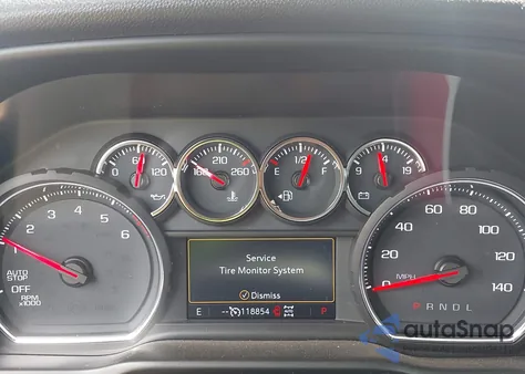 2019 Chevrolet Silverado 1500 Lt z USA, uszkodzony, nr VIN 1GCRYDED5KZ326619